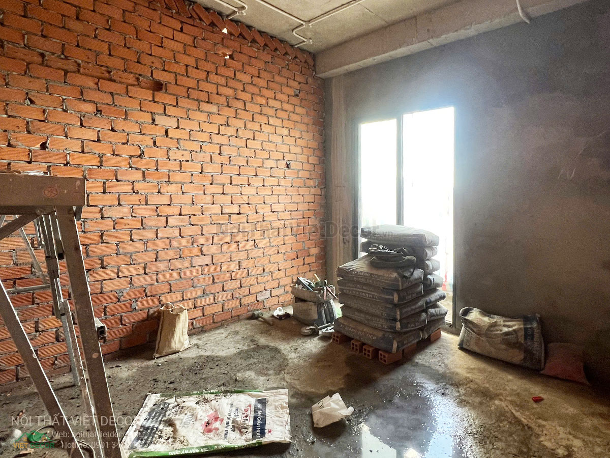 Nội Thất Việt Decor thiết kế thi công trang trí xây dựng hoàn thiện, tủ bếp căn hộ 2 phòng ngủ thuộc dự án chung cư Lavida Plus quận 7 tp HCM