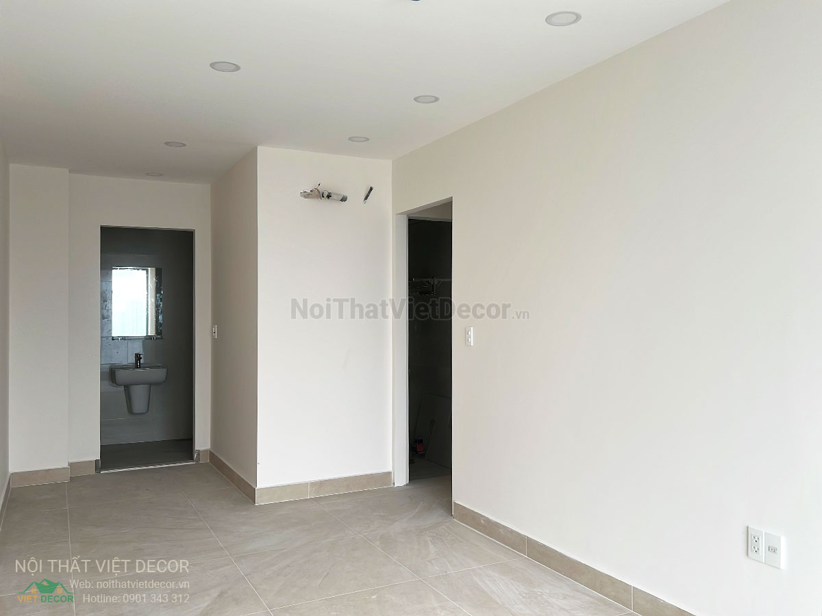 Nội Thất Việt Decor thiết kế thi công trang trí xây dựng hoàn thiện, tủ bếp căn hộ 2 phòng ngủ thuộc dự án chung cư Lavida Plus quận 7 tp HCM