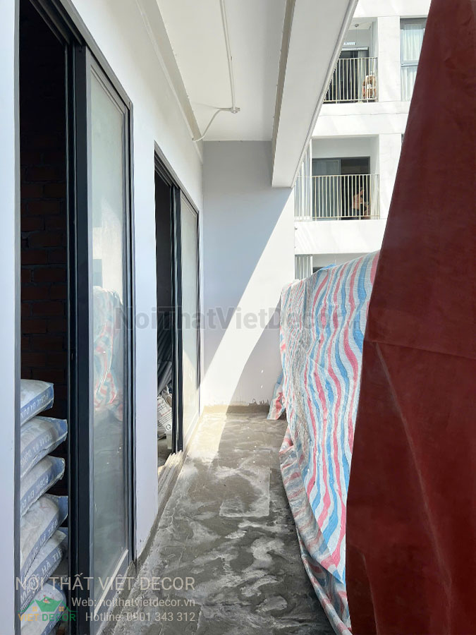 Nội Thất Việt Decor thiết kế thi công trang trí xây dựng hoàn thiện, tủ bếp căn hộ 2 phòng ngủ thuộc dự án chung cư Lavida Plus quận 7 tp HCM