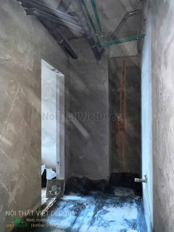 Nội Thất Việt Decor thiết kế thi công trang trí xây dựng hoàn thiện, tủ bếp căn hộ 2 phòng ngủ thuộc dự án chung cư Lavida Plus quận 7 tp HCM