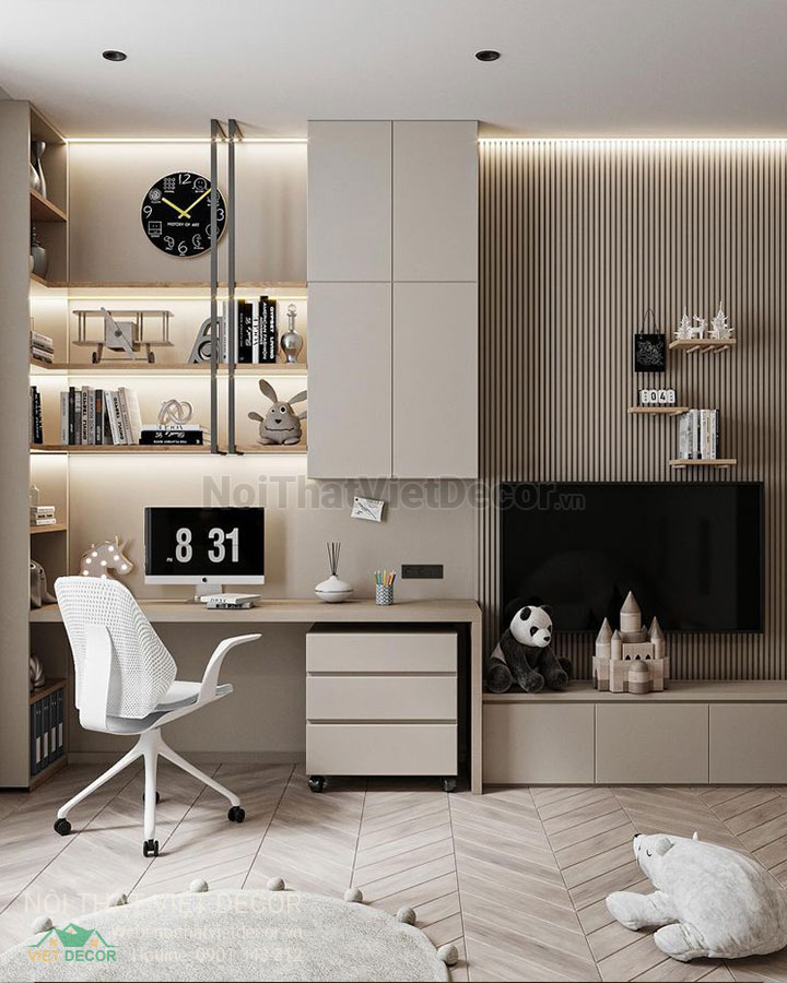 Nội Thất Việt Decor thiết kế thi công xây dựng hoàn thiện, nội thất phòng học, phòng làm việc tp hcm