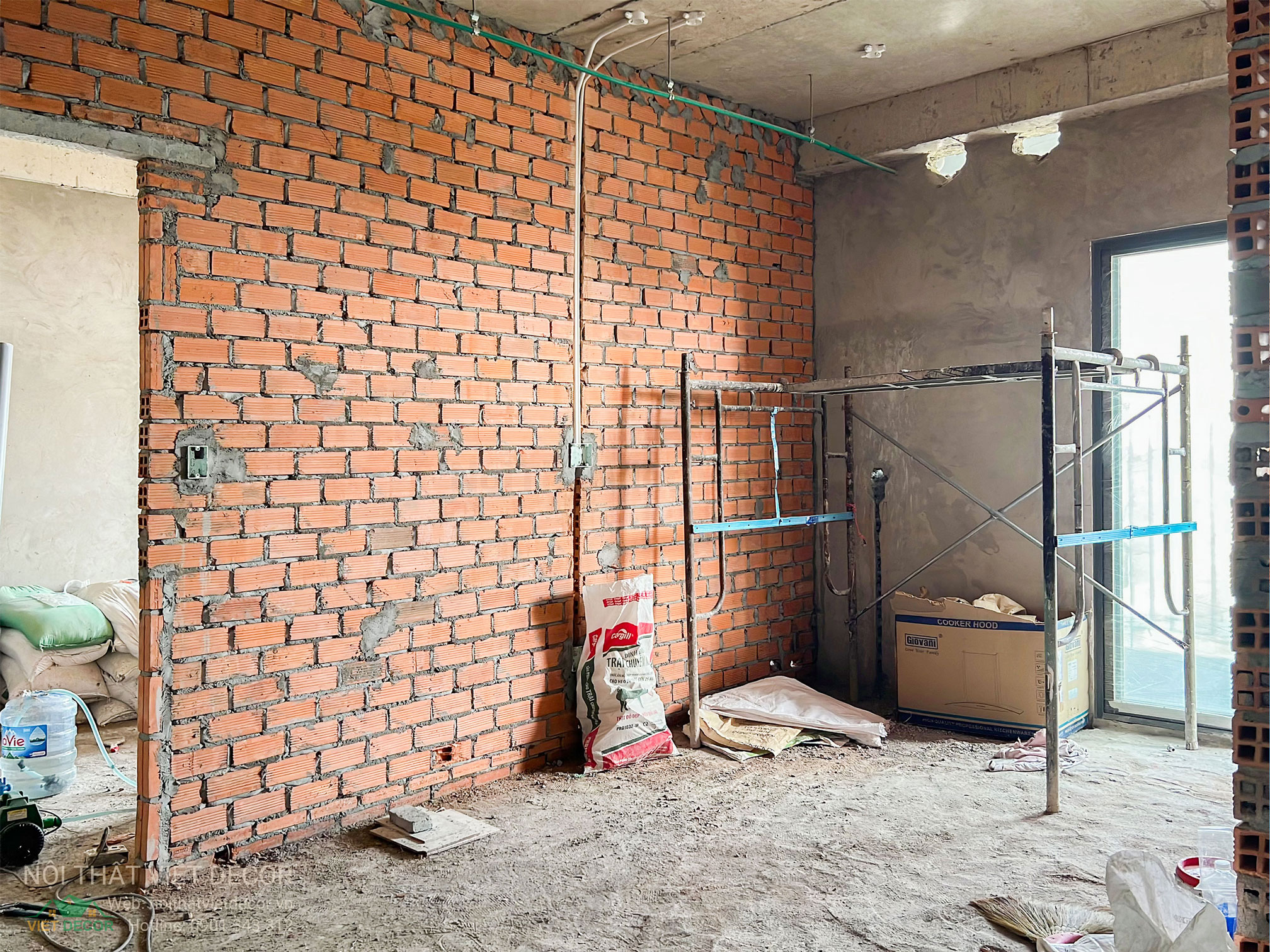 Nội Thất Việt Decor thiết kế thi công trang trí xây dựng hoàn thiện, nội thất căn hộ 2 phòng ngủ dự án chung cư Lavida Plus quận 7 tp HCM, thi công hoàn thiện