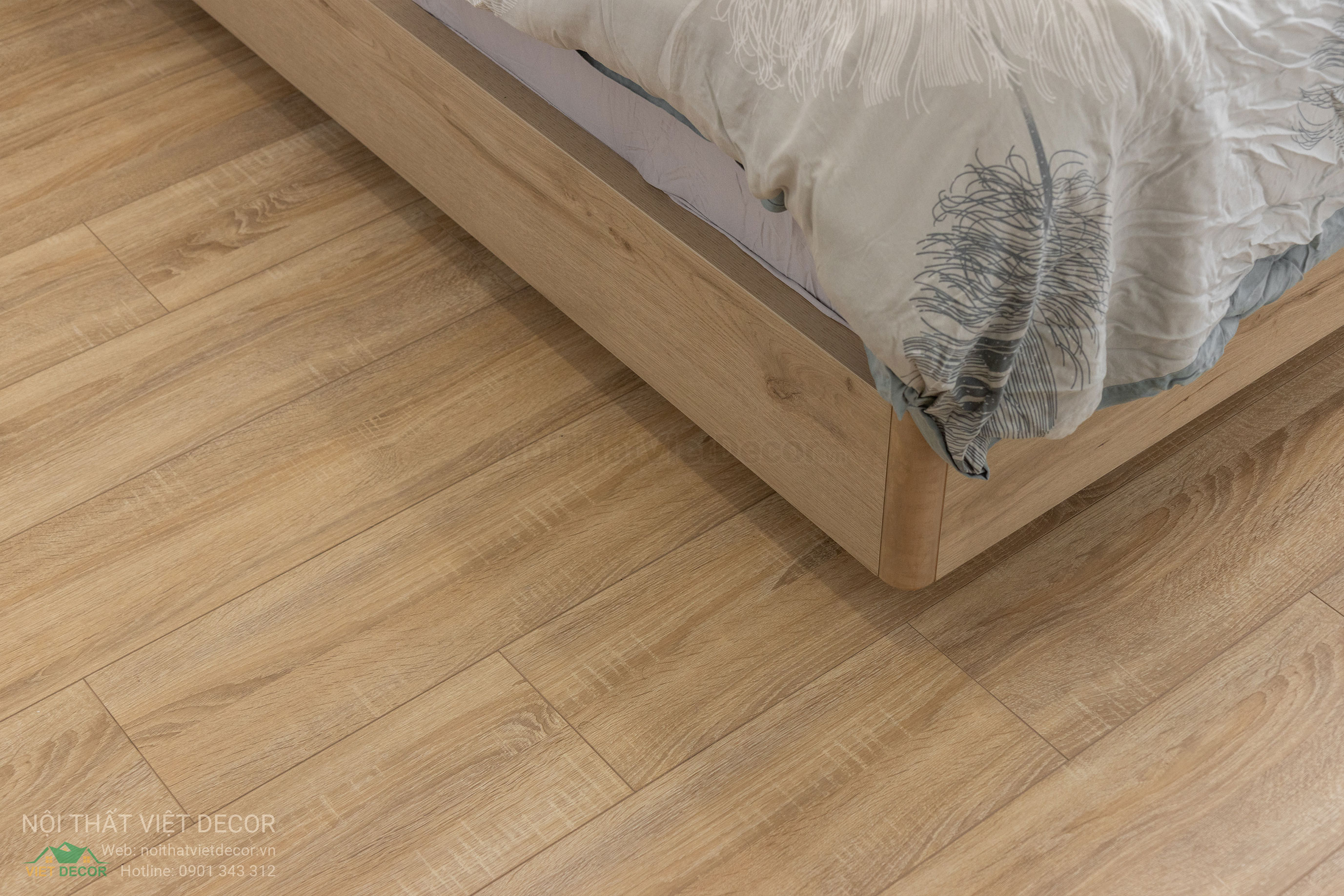 Nội Thất Việt Decor thiết kế thi công trang trí xây dựng hoàn thiện, nội thất căn hộ 3 phòng ngủ dự án chung cư Lavida Plus quận 7 phường Tân Hưng tp HCM phòng ngủ nhỏ