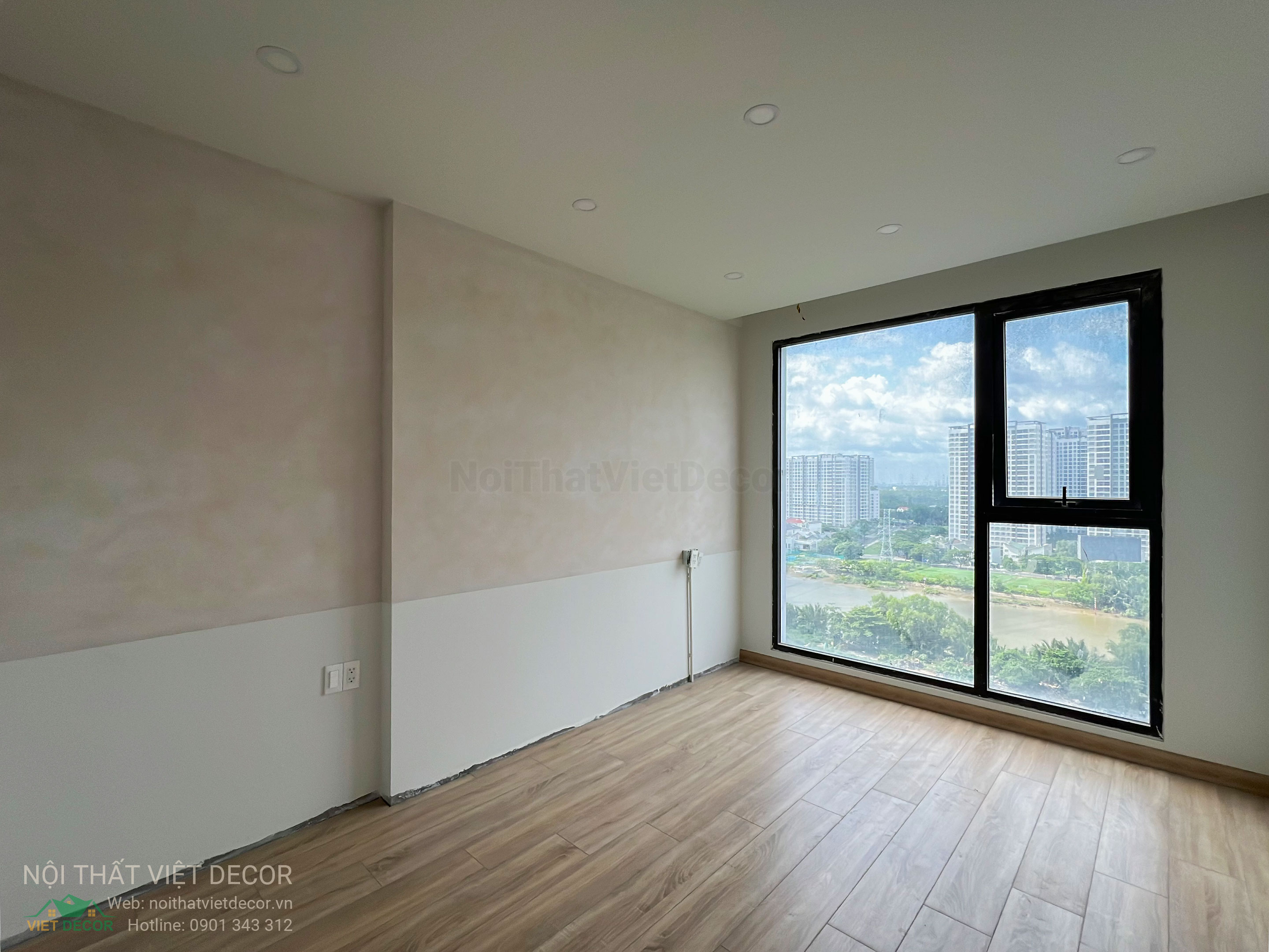 Nội Thất Việt Decor thiết kế thi công trang trí xây dựng hoàn thiện, nội thất căn hộ 3 phòng ngủ dự án chung cư Lavida Plus quận 7 phường Tân Hưng tp HCM nghiệm thu hoàn thiện