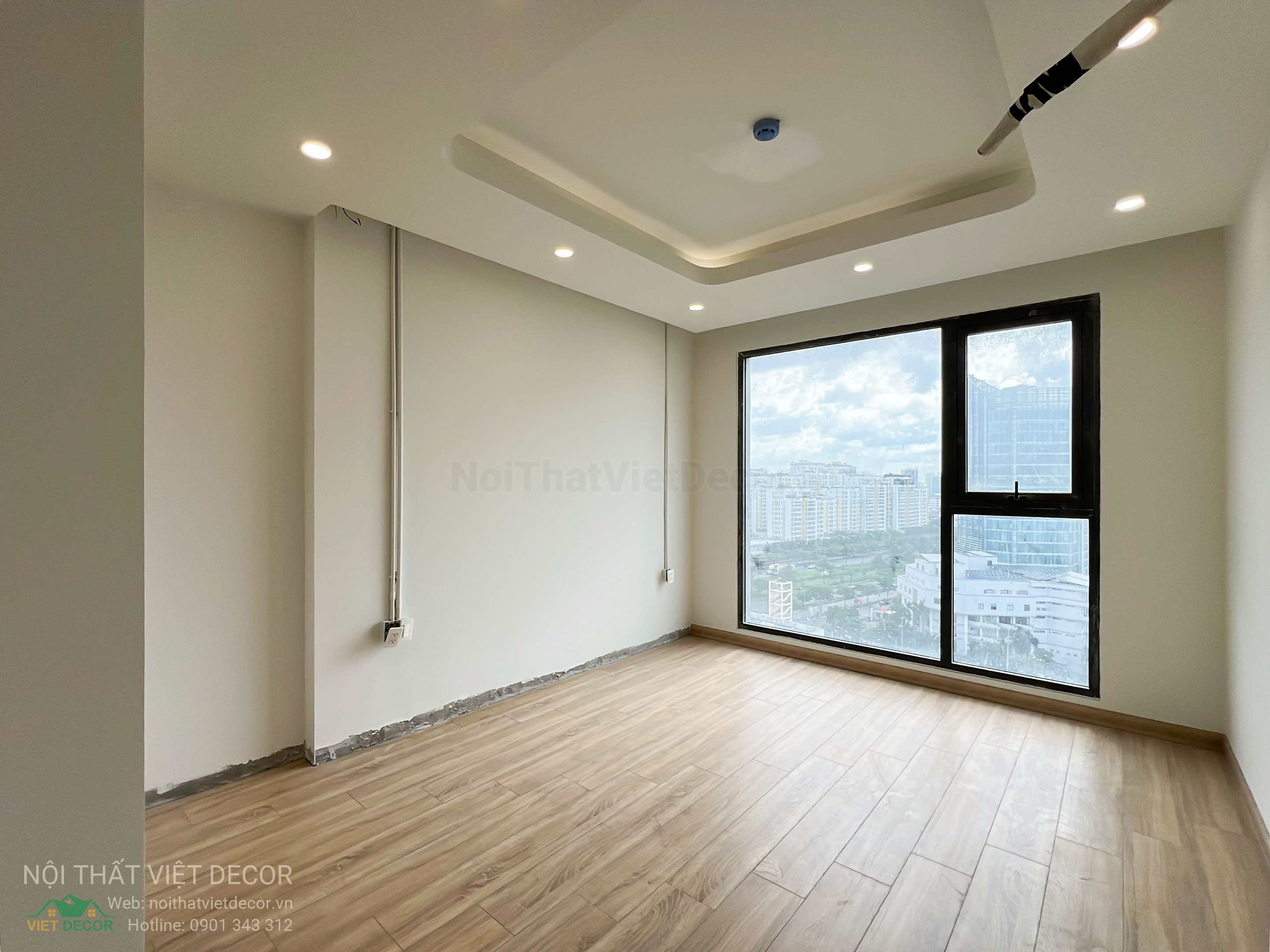 Nội Thất Việt Decor thiết kế thi công trang trí xây dựng hoàn thiện, nội thất căn hộ 3 phòng ngủ dự án chung cư Lavida Plus quận 7 phường Tân Hưng tp HCM nghiệm thu hoàn thiện