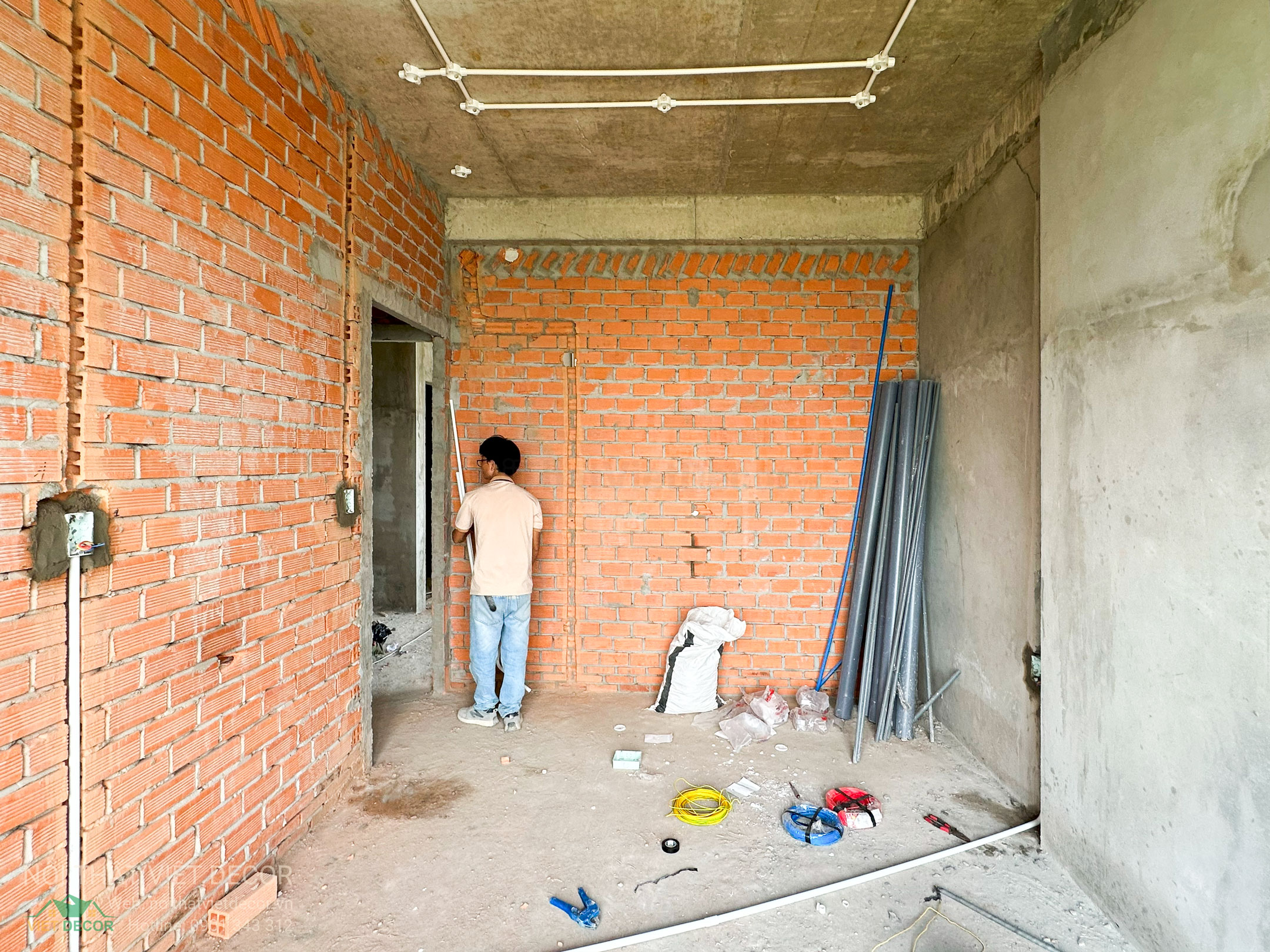 Nội Thất Việt Decor thiết kế thi công trang trí xây dựng hoàn thiện, nội thất căn hộ 3 phòng ngủ dự án chung cư Lavida Plus quận 7 phường Tân Hưng tp HCM thi công hoàn thiện