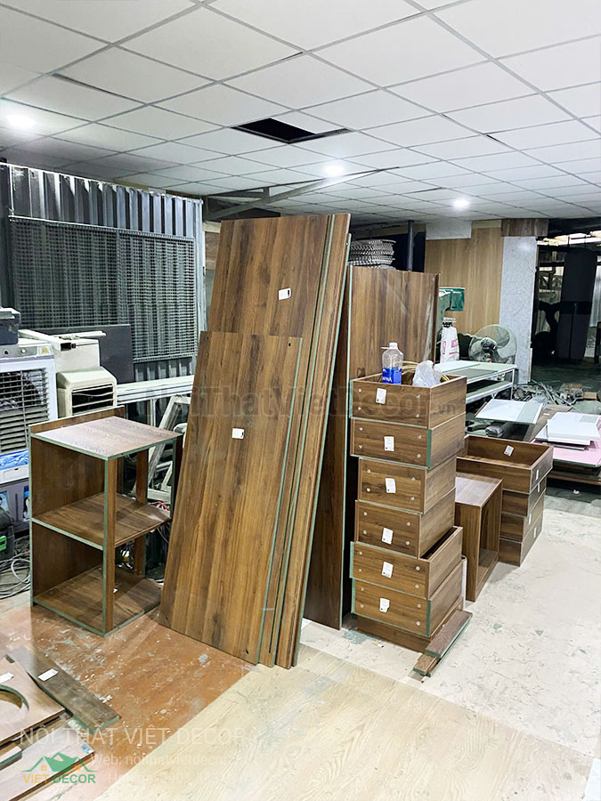 Nội Thất Việt Decor thiết kế thi công trang trí nội thất, tủ bếp nhôm kính căn hộ 3 phòng ngủ chung cư Glory Heights Vinhomes Grand Park quận 9 TP HCM
