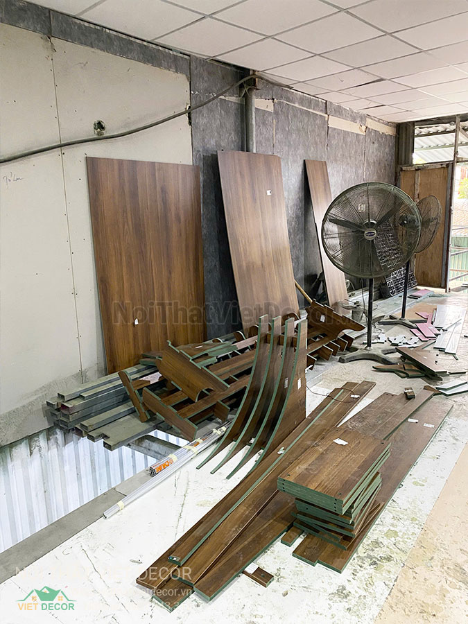 Nội Thất Việt Decor thiết kế thi công trang trí nội thất, tủ bếp nhôm kính căn hộ 3 phòng ngủ chung cư Glory Heights Vinhomes Grand Park quận 9 TP HCM