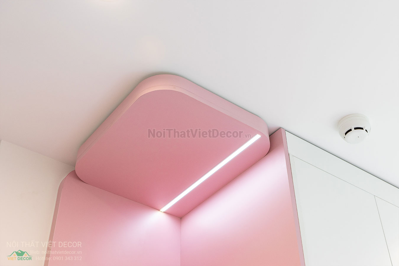 Nội Thất Việt Decor thiết kế thi công trang trí nội thất, tủ bếp nhôm kính căn hộ 3 phòng ngủ chung cư Glory Heights Vinhomes Grand Park quận 9 TP HCM, phòng ngủ bé