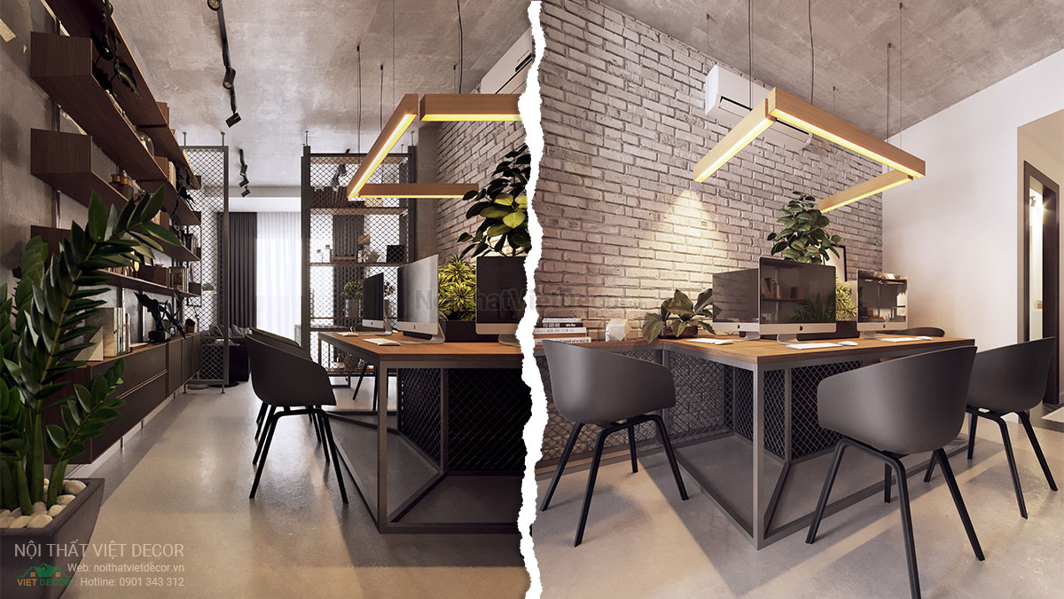 Nội thất Việt Decor thiết kế thi công nội thất căn hộ officetel làm văn phòng, nhà ở