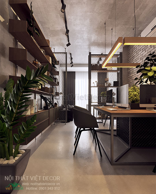 Nội thất Việt Decor thiết kế thi công nội thất căn hộ officetel làm văn phòng, nhà ở