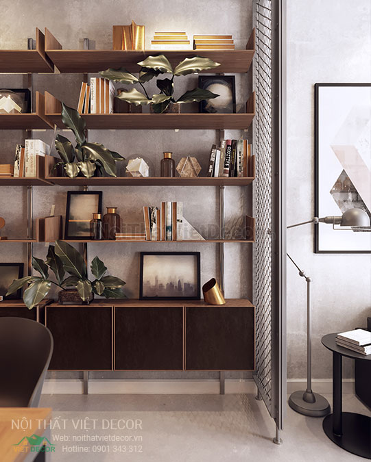 Nội thất Việt Decor thiết kế thi công nội thất căn hộ officetel làm văn phòng, nhà ở