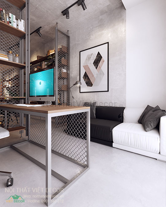 Nội thất Việt Decor thiết kế thi công nội thất căn hộ officetel làm văn phòng, nhà ở