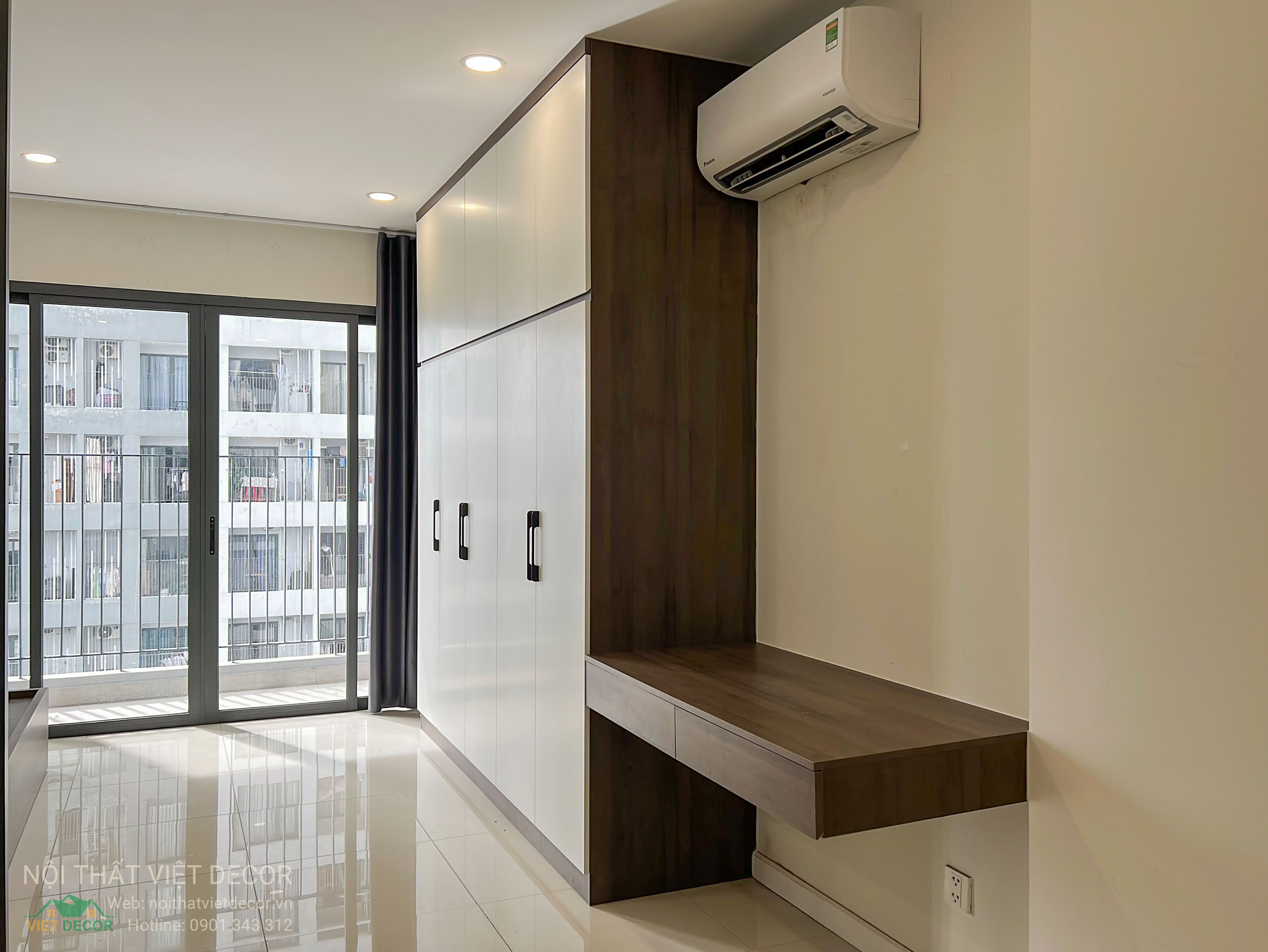 Nội thất Việt Decor thiết kế thi công nội thất căn hộ officetel chung cư Lavida Plus phường Tân Hừng Tp HCM