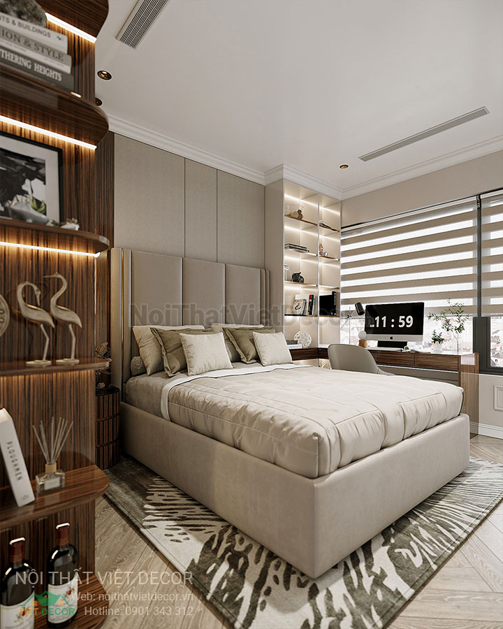 Nội Thất Việt Decor thiết kế thi công nội thất căn hộ phong cách tân cổ điển sang trọng luxury