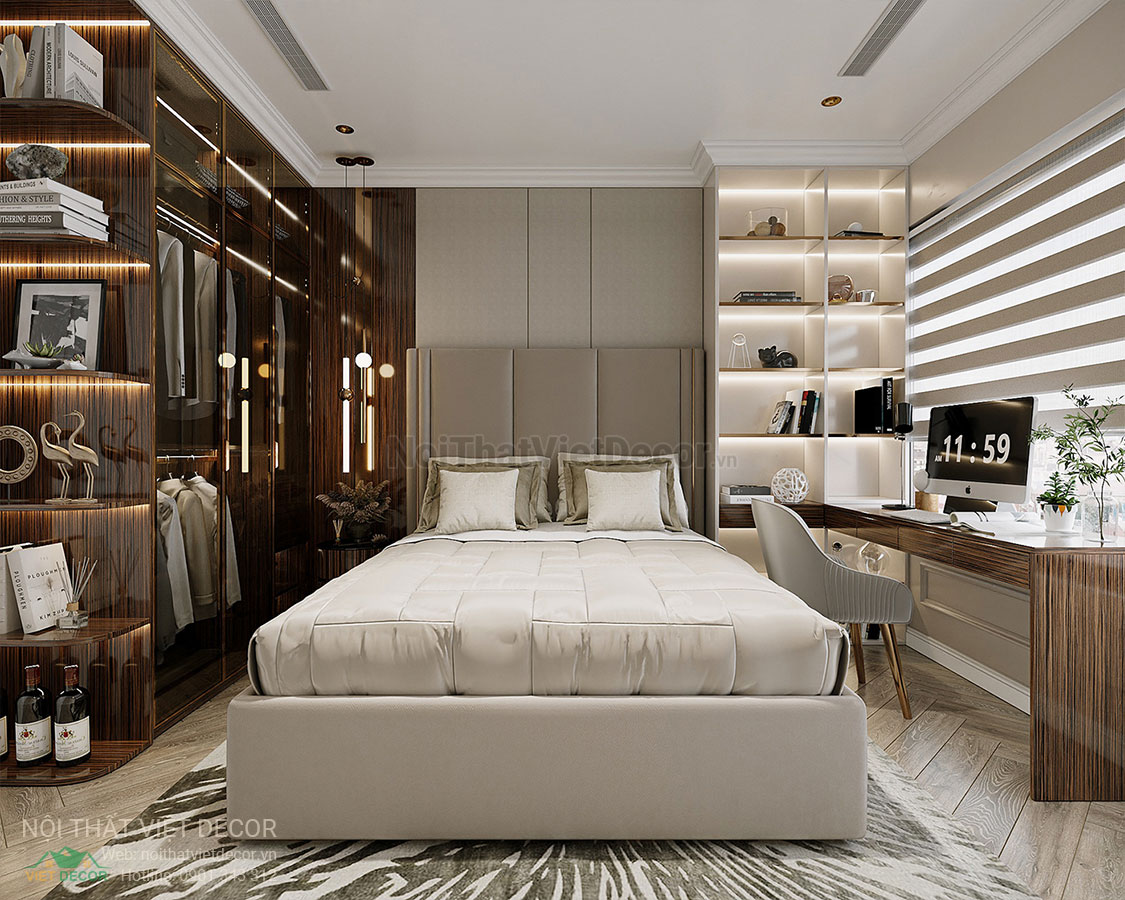 Nội Thất Việt Decor thiết kế thi công nội thất căn hộ phong cách tân cổ điển sang trọng luxury