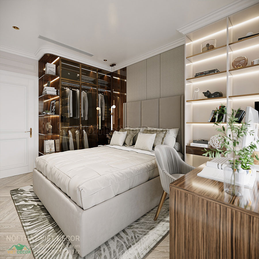 Nội Thất Việt Decor thiết kế thi công nội thất căn hộ phong cách tân cổ điển sang trọng luxury