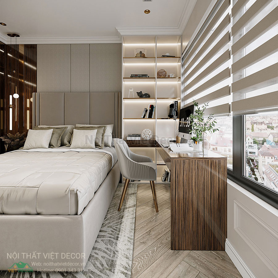 Nội Thất Việt Decor thiết kế thi công nội thất căn hộ phong cách tân cổ điển sang trọng luxury