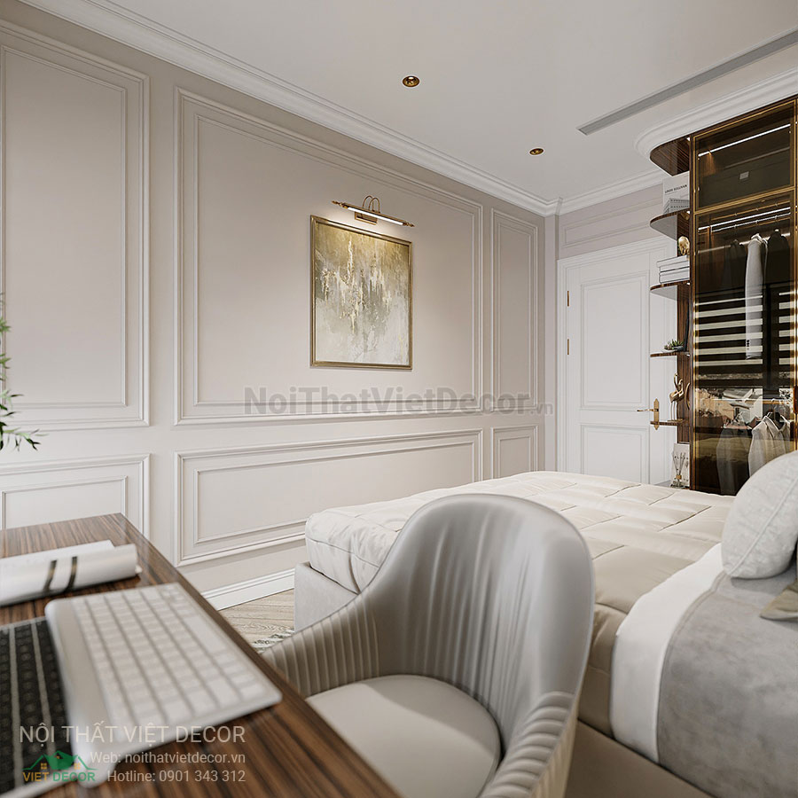 Nội Thất Việt Decor thiết kế thi công nội thất căn hộ phong cách tân cổ điển sang trọng luxury