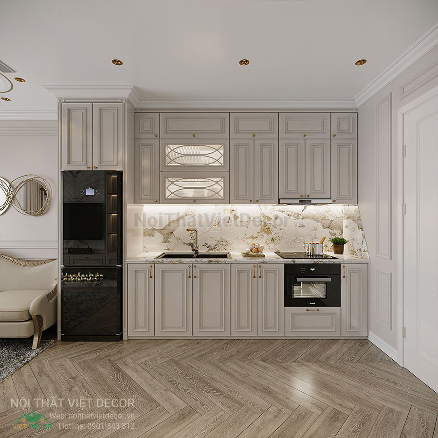 Nội Thất Việt Decor thiết kế thi công nội thất căn hộ phong cách tân cổ điển sang trọng luxury