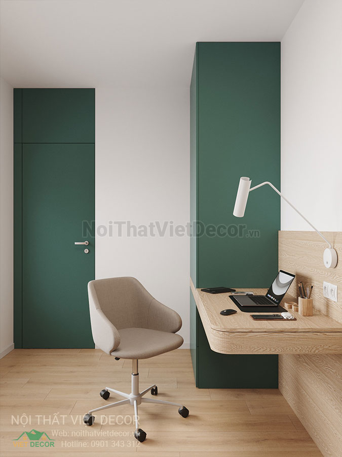 Nội Thất Việt Decor thiết kế thi công nội thất căn hộ phong cách color block