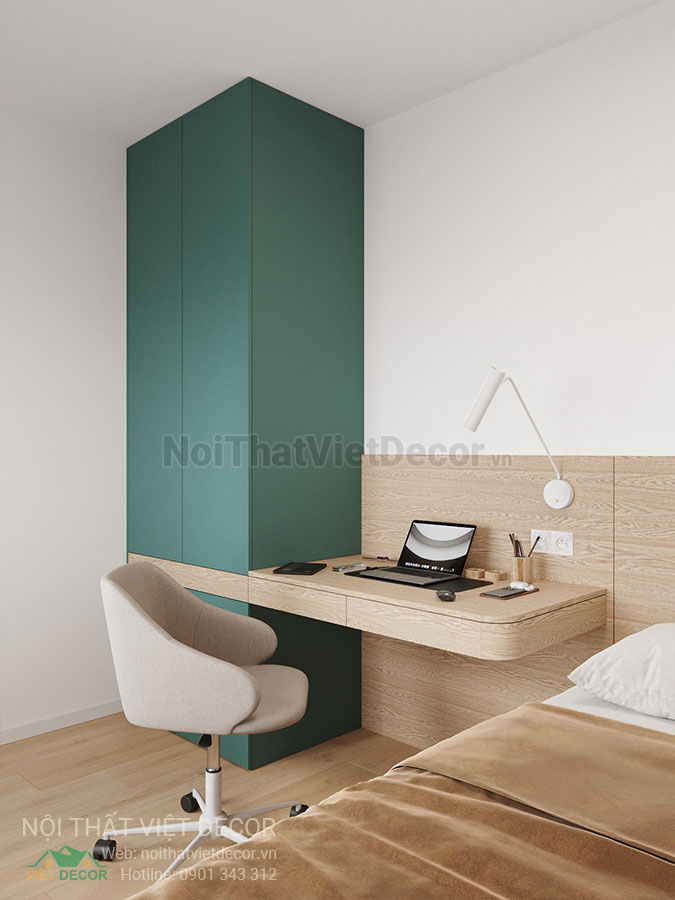 Nội Thất Việt Decor thiết kế thi công nội thất căn hộ phong cách color block