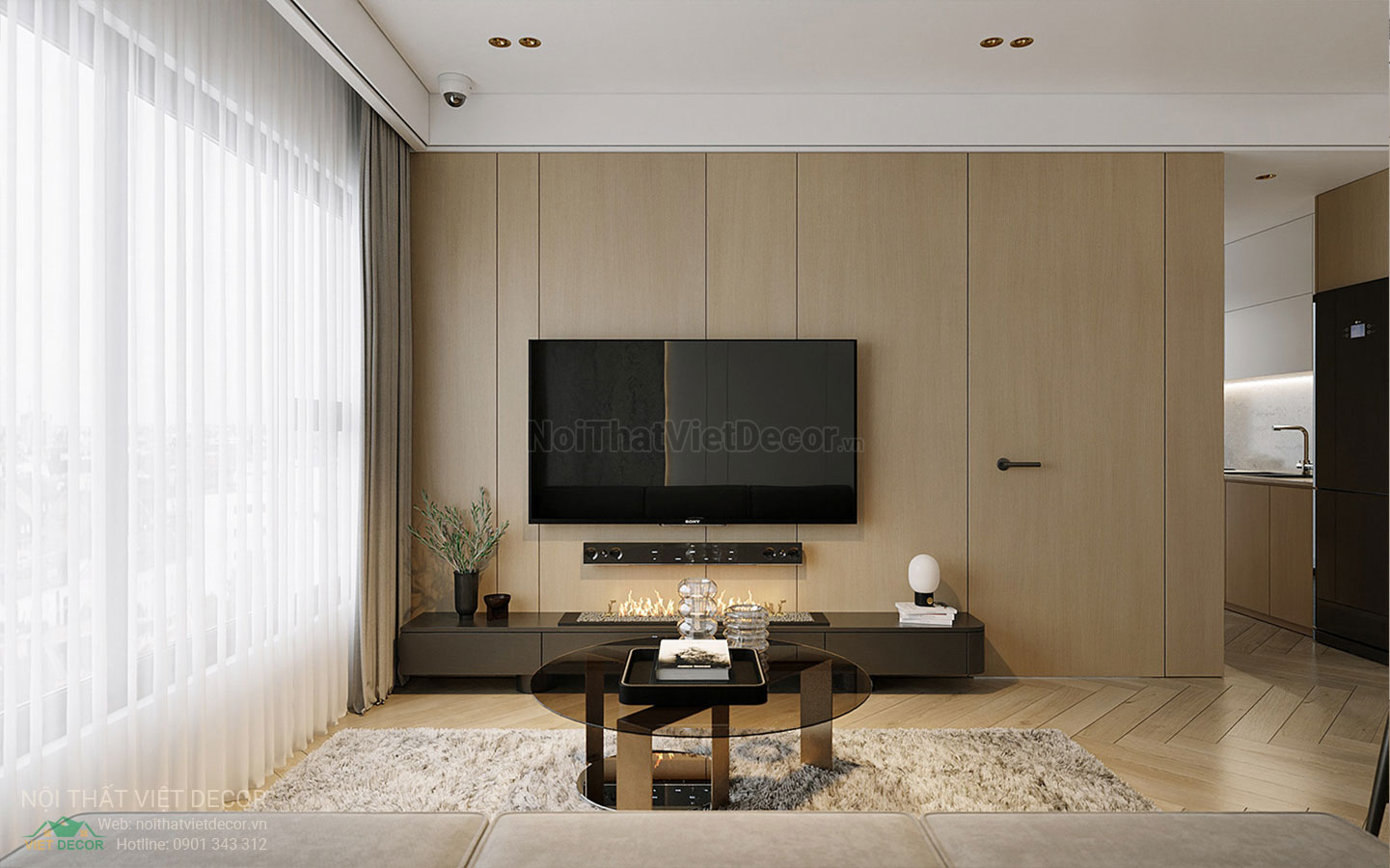 Nội Thất Việt Decor thiết kế thi công nội thất căn hộ phong cách hiện đại modern