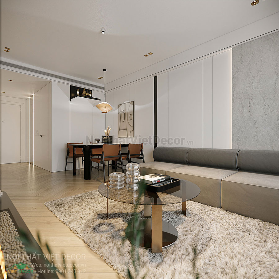 Nội Thất Việt Decor thiết kế thi công nội thất căn hộ phong cách hiện đại modern