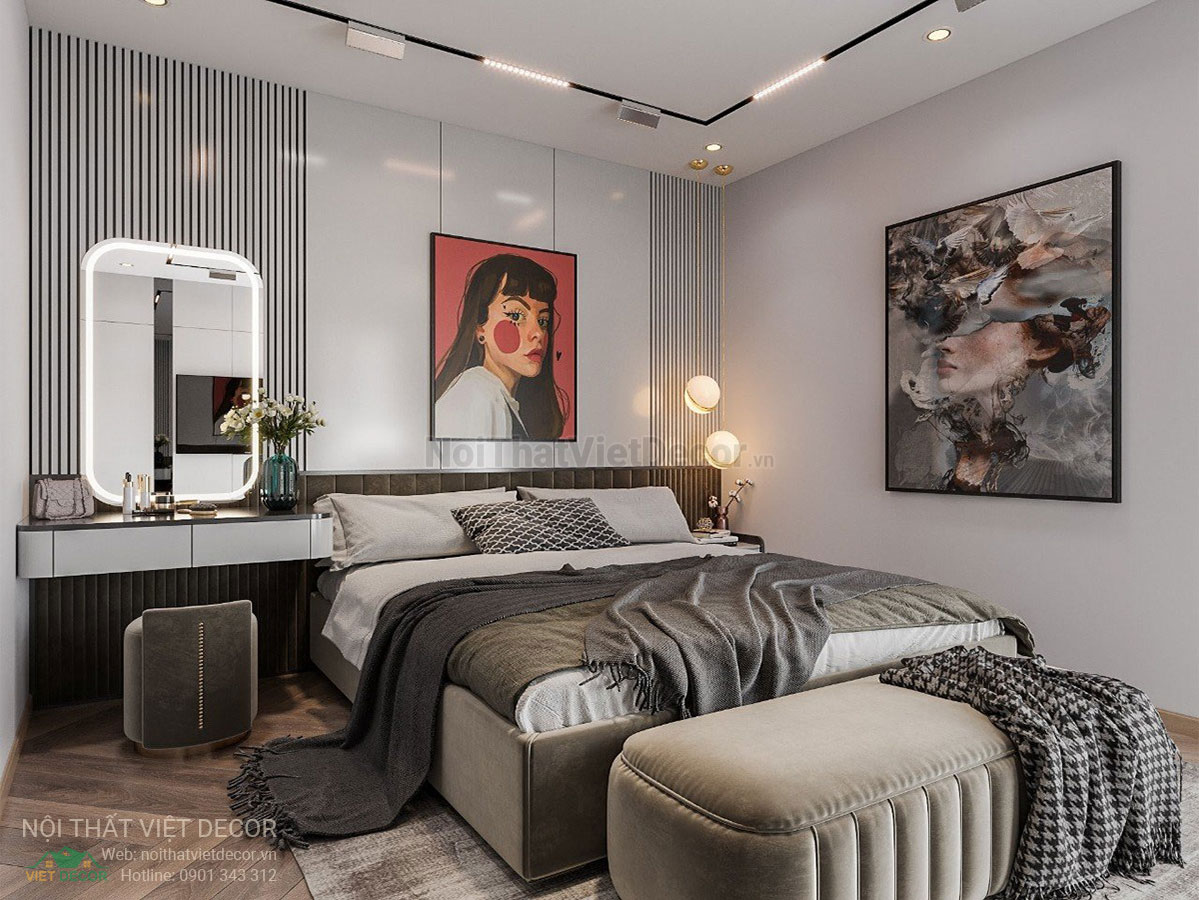 Nội Thất Việt Decor thiết kế thi công nội thất căn hộ phong cách hiện đại sang trọng modern luxury