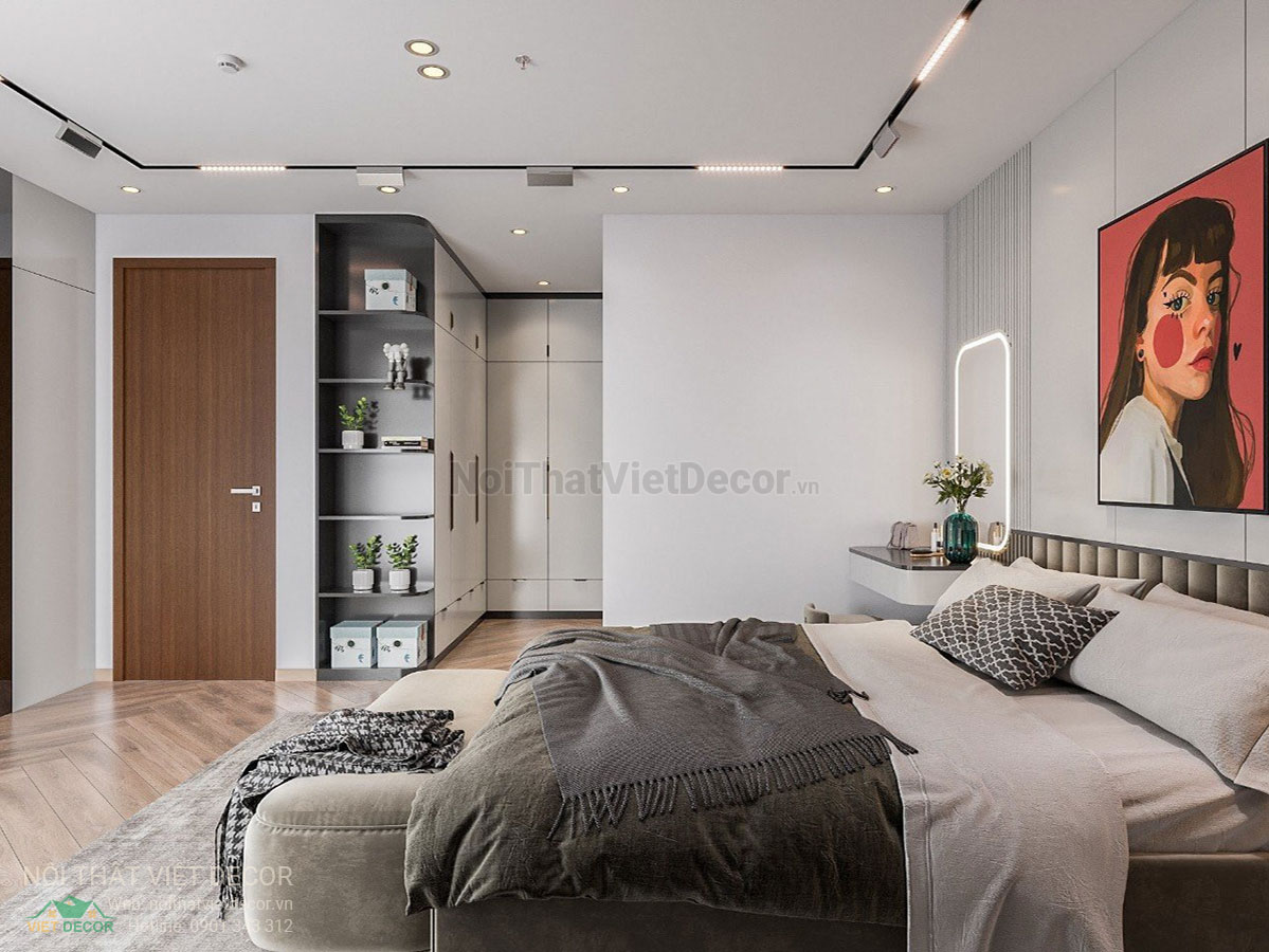 Nội Thất Việt Decor thiết kế thi công nội thất căn hộ phong cách hiện đại sang trọng modern luxury