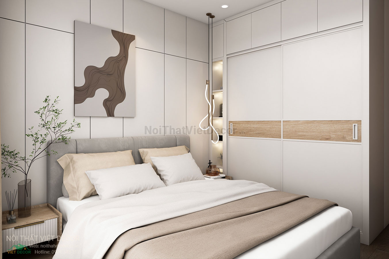 Nội Thất Việt Decor thiết kế thi công nội thất căn hộ phong cách hiện đại tối giản modern minimalism