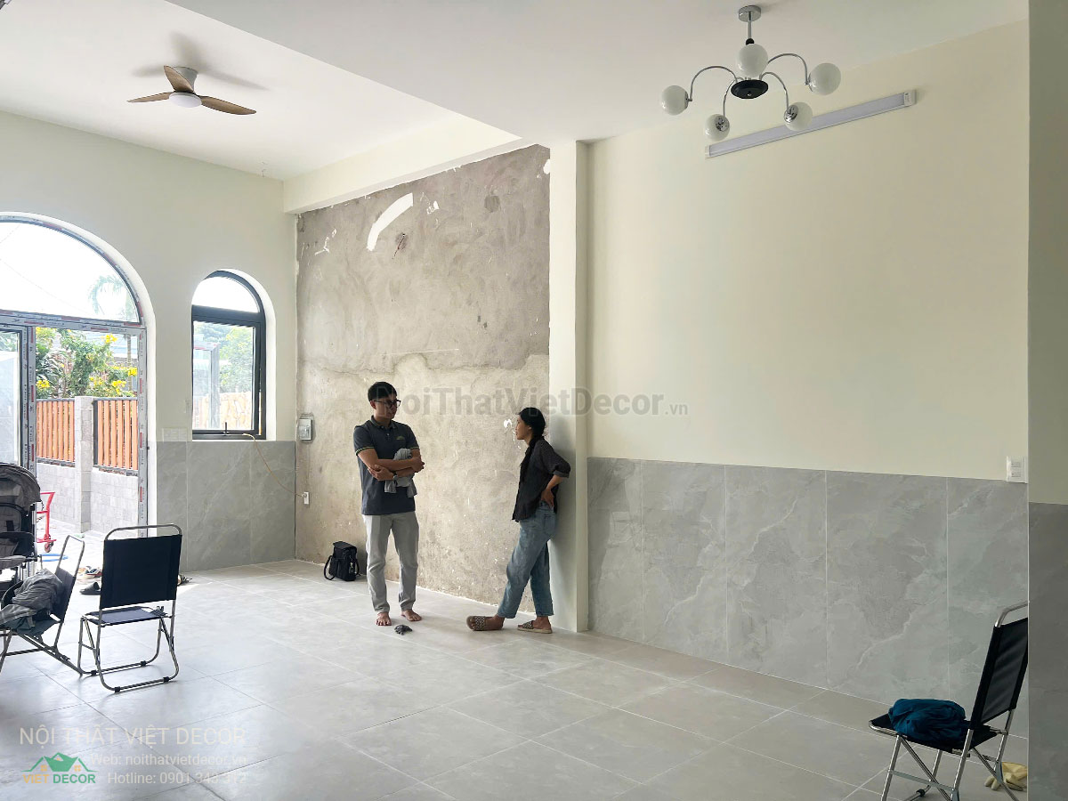 Nội Thất Việt Decor thiết kế thi công nội thất nhà phố liên kế tại huyện Long Đất tỉnh Vũng Tàu, khảo sát hiện trạng