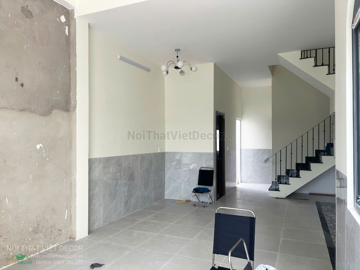 Nội Thất Việt Decor thiết kế thi công nội thất nhà phố liên kế tại huyện Long Đất tỉnh Vũng Tàu, khảo sát hiện trạng
