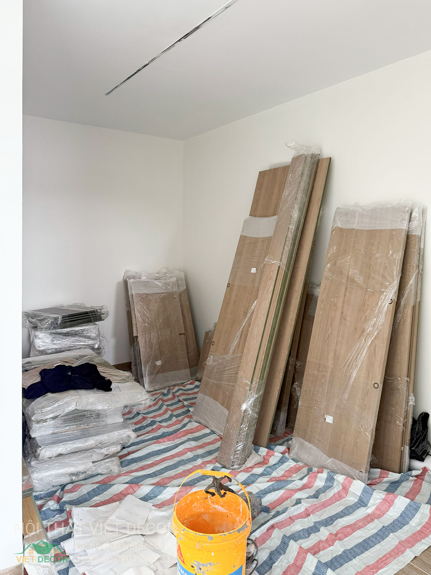Nội Thất Việt Decor thiết kế thi công trang trí nội thất nhà phố tại phường Long Bình TP HCM, lắp đặt nội thất