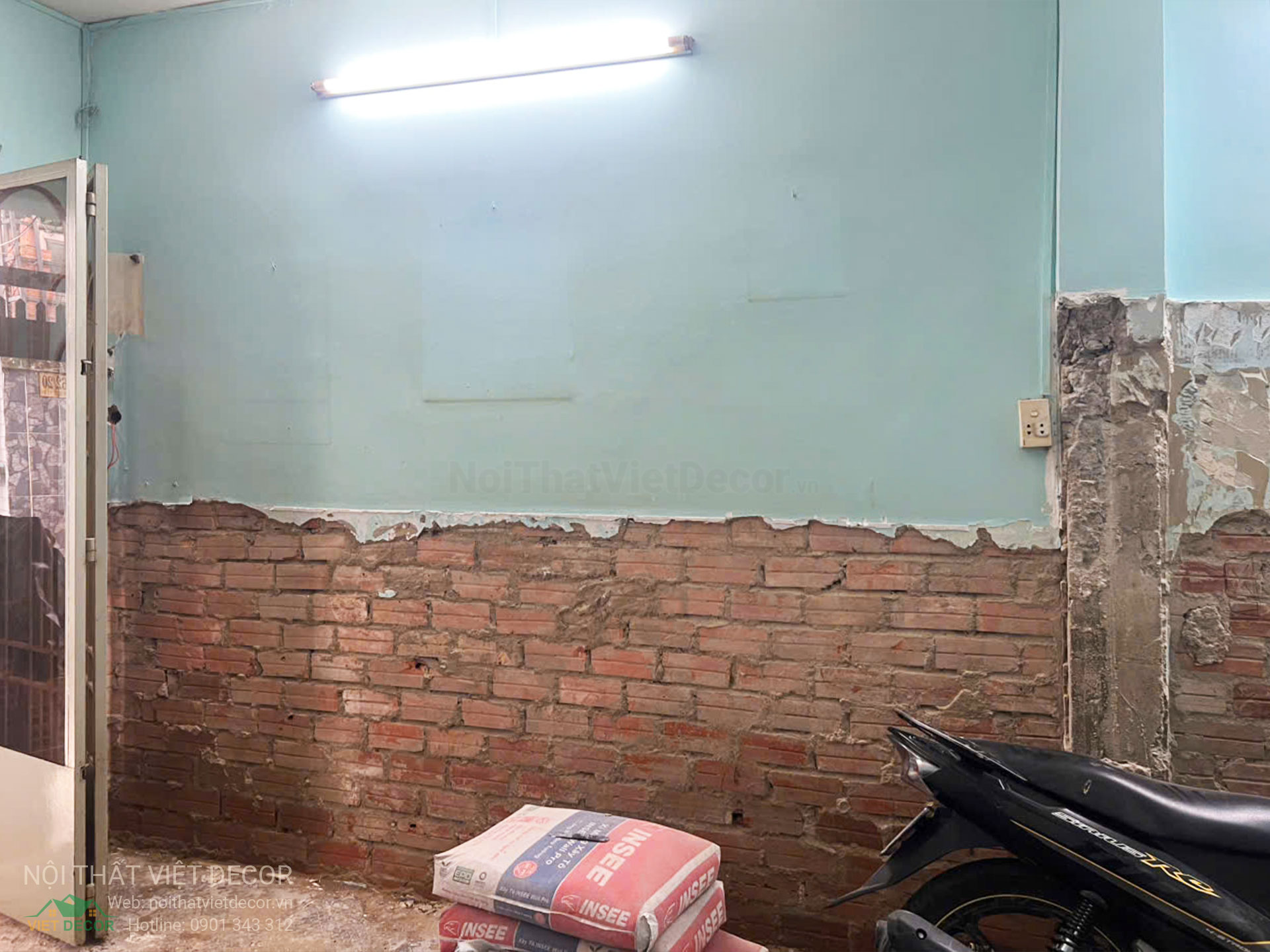 Nội Thất Việt Decor thiết kế thi công nội thất tủ bếp cánh huỳnh pano gỗ công nghiệp An Cường, Ba Thanh tại quận 4 thành phố Hồ Chí Minh