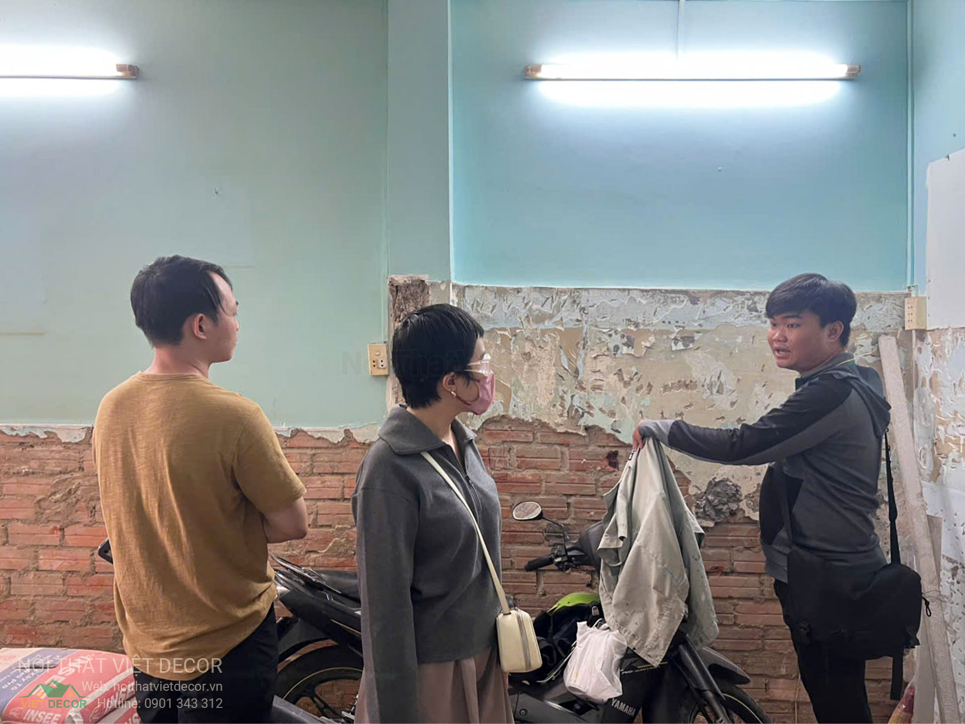 Nội Thất Việt Decor thiết kế thi công nội thất tủ bếp cánh huỳnh pano gỗ công nghiệp An Cường, Ba Thanh tại quận 4 thành phố Hồ Chí Minh