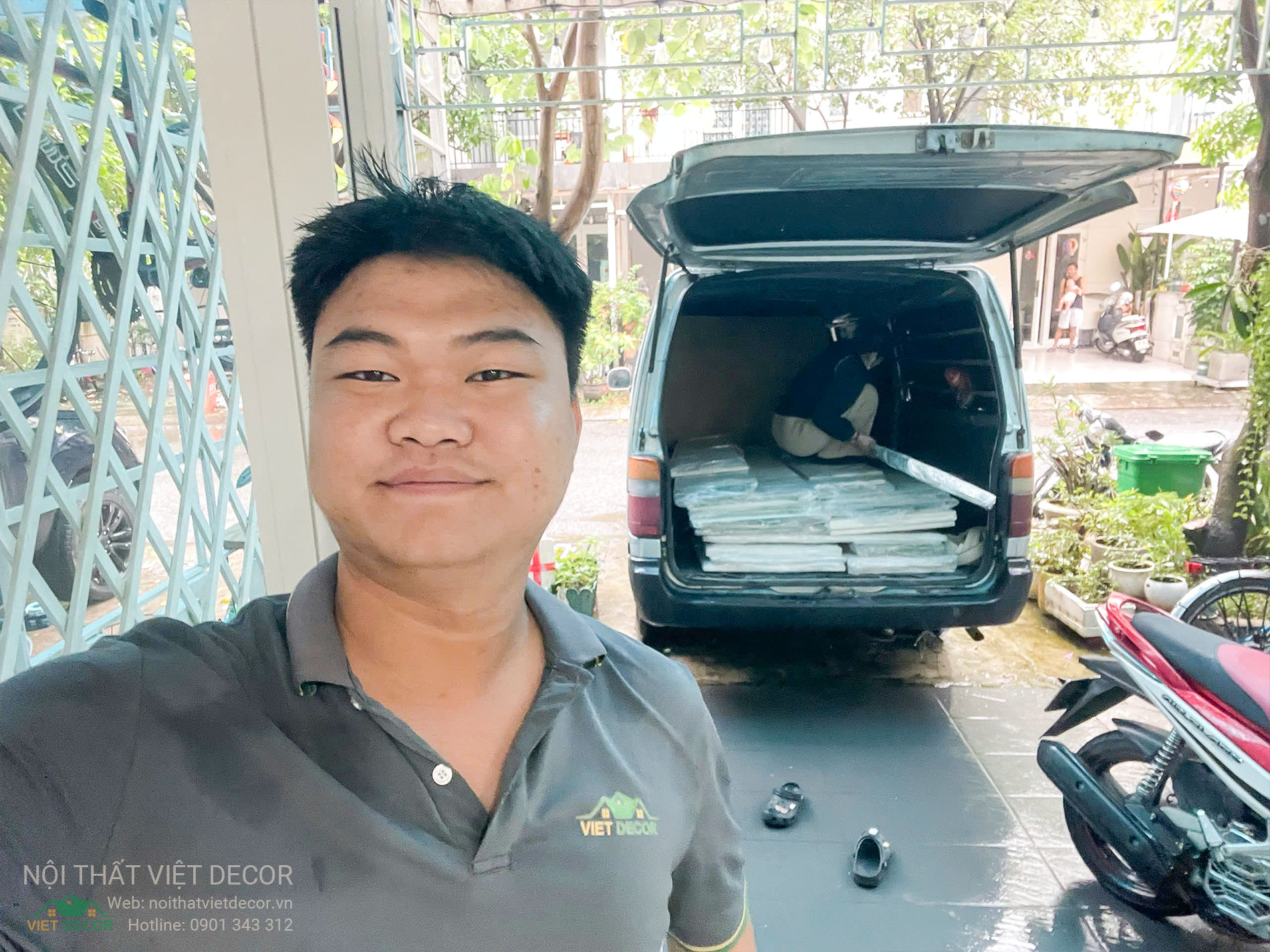 Nội Thất Việt Decor thiết kế thi công tủ bếp đẹp chữ L tại phường Long Trường (quận 9 cũ) TP HCM