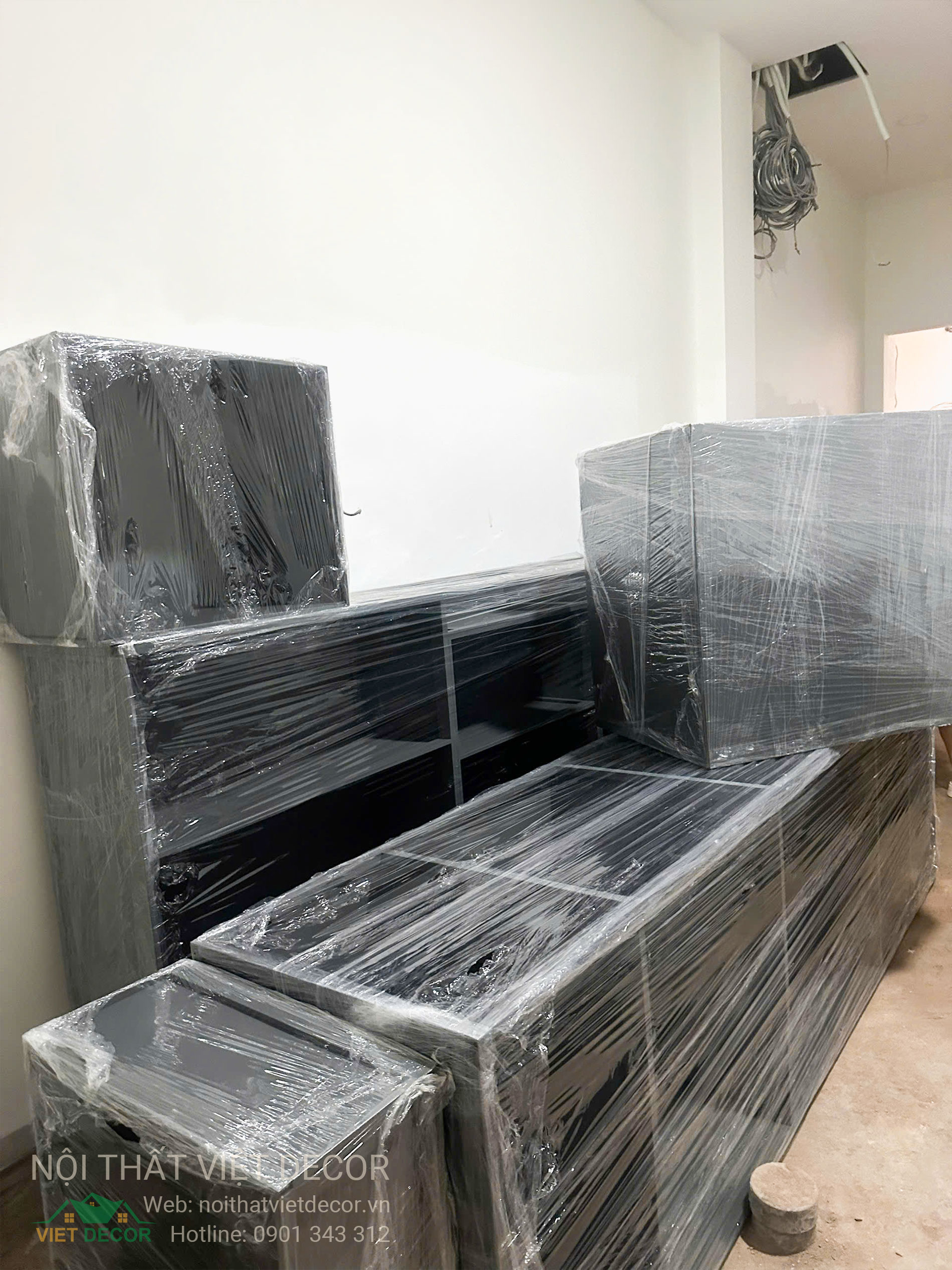 Nội Thất Việt Decor thiết kế thi công tủ bếp inox cánh kính phường Tân Hưng (quận 7) TP HCM