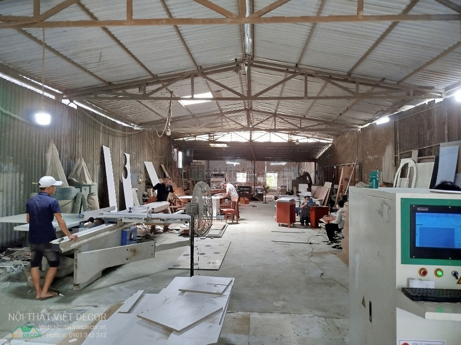 Xưởng sản xuất nội thất Việt Decor