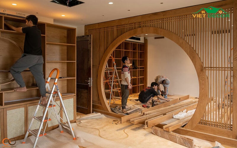 Quy trình thi công hoàn thiện Long An chuẩn chỉnh