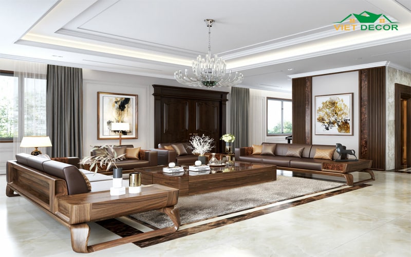 Thi công hoàn thiện biệt thự Long An