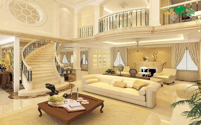 Thi công nội thất biệt thự trọn gói