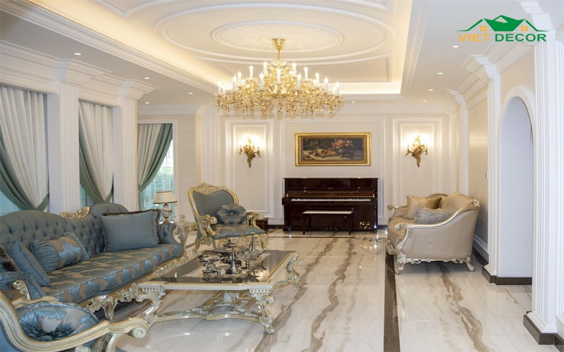 Thi công nội thất biệt thự trọn gói