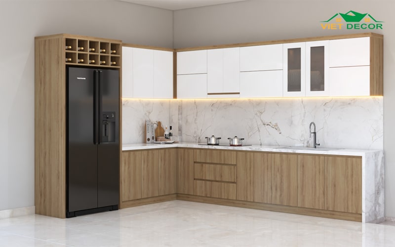 Bảng báo giá tủ bếp công nghiệp