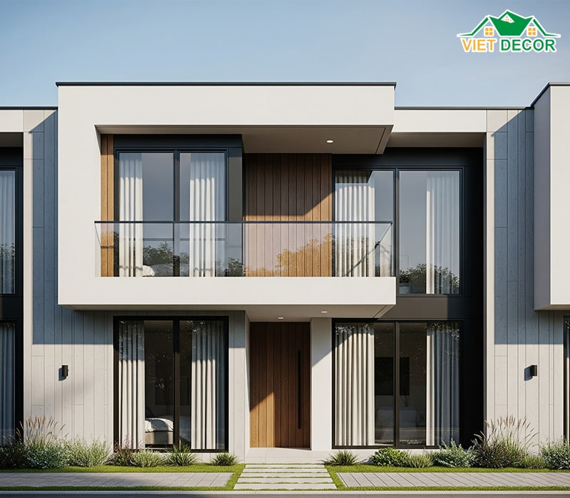 Mẫu thiết kế nhà 4x15 1 trệt 1 lầu 3 phòng ngủ
