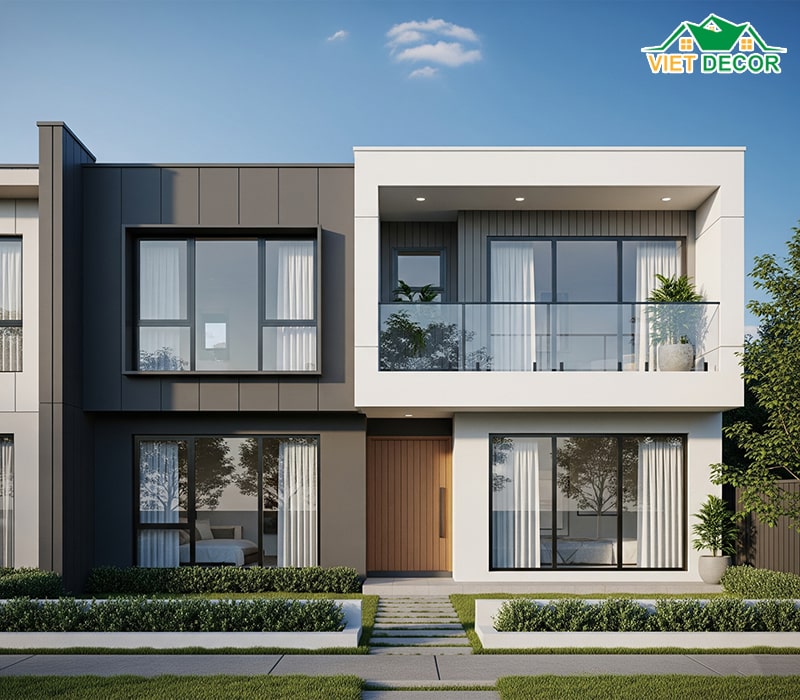 Mẫu thiết kế nhà 4x15 1 trệt 1 lầu 3 phòng ngủ