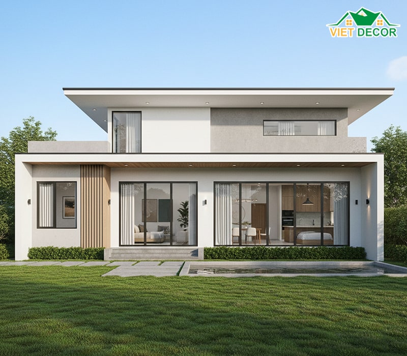 Mẫu nhà 1 tầng (cấp 4) 12x10m tiện nghi