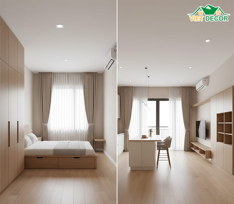 Sử dụng nội thất thông minh để tiết kiệm diện tích