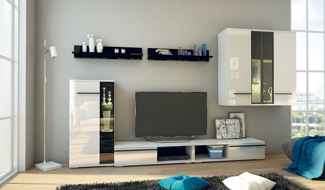 Tổng hợp một số mẫu thiết kế kệ tivi