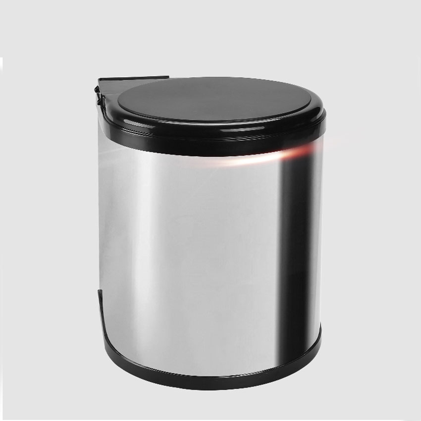 Thùng rác đơn bắt cánh mở Inoxen WBH-8L/12L